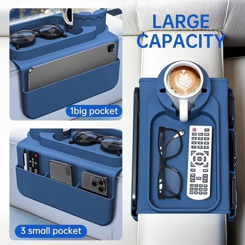 Sofa chair arm rest organiser - chair,