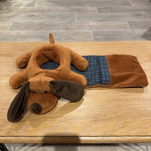 Vintage brown puppy dog chair - vintage,
