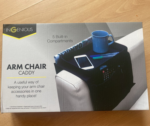 Ingenious black arm chair - arm,