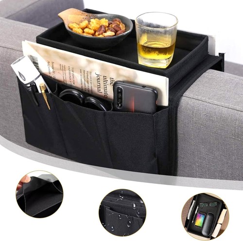 Sofa armchair tray organizer - tray,